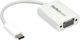 Προσαρμογέας USB StarTech USB-C - VGA Λευκός (CDP2VGAW)