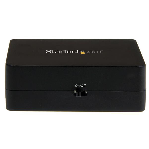 Προσαρμογέας AV StarTech HDMI - HDMI + Jack 3.5mm μαύρο (HD2A)