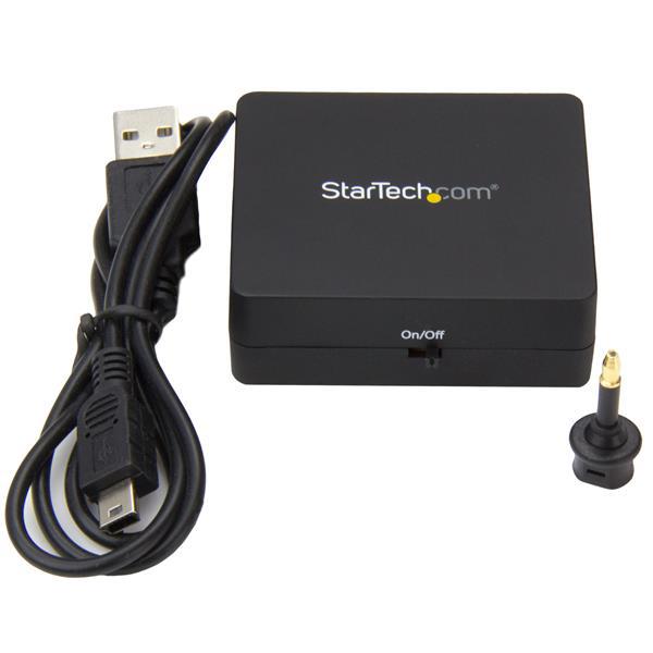 Προσαρμογέας AV StarTech HDMI - HDMI + Jack 3.5mm μαύρο (HD2A)