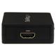Προσαρμογέας AV StarTech HDMI - HDMI + Jack 3.5mm μαύρο (HD2A)