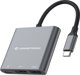 Προσαρμογέας USB Conceptronic CONCEPTRONIC Προσαρμογέας USB-C -> HDMI,2xUSB3.0,PD,SD 0.15m