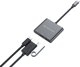 Προσαρμογέας USB Conceptronic CONCEPTRONIC Προσαρμογέας USB-C -> HDMI,2xUSB3.0,PD,SD 0.15m