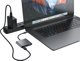 Προσαρμογέας USB Conceptronic CONCEPTRONIC Προσαρμογέας USB-C -> HDMI,2xUSB3.0,PD,SD 0.15m
