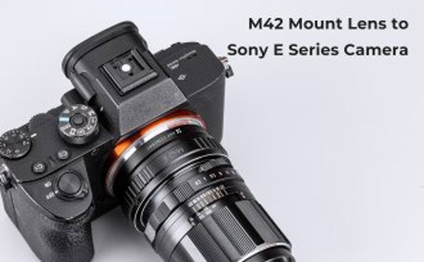 Adapter bagnetowy K&F Concept - M42 / Sony E