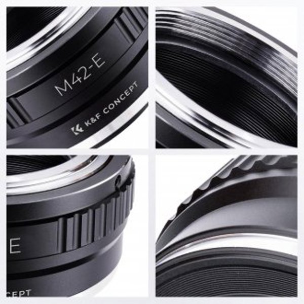 Adapter bagnetowy K&F Concept - M42 / Sony E