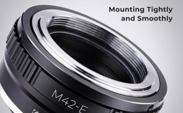 Adapter bagnetowy K&F Concept - M42 / Sony E