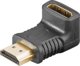 Adapter AV Goobay Adapter HDMI γωνιακό 270°, επιχρυσωμένο (8K@60HZ)