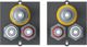 Adapter AV Bachmann RCA (Cinch) x2 - RCA (Cinch) x2 czarny (917.026)