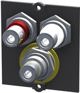 Adapter AV Bachmann RCA (Cinch) x2 - RCA (Cinch) x2 czarny (917.026)