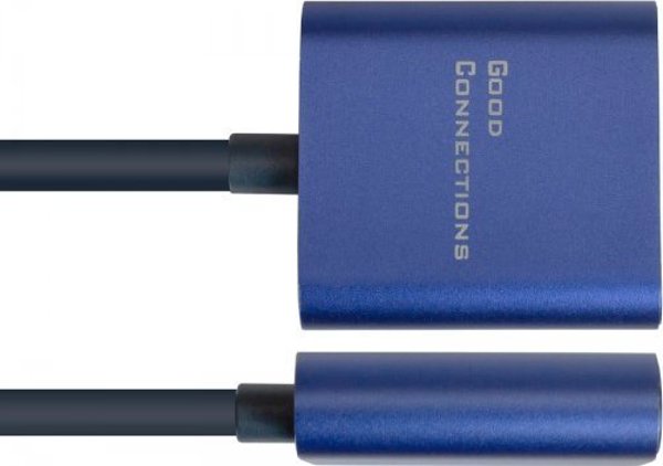 Προσαρμογέας AV Alcasa Alcasa MDP-HDMI2 καλώδιο προσαρμογέα 0,2 m Mini DisplayPort HDMI Μαύρο, Μπλε