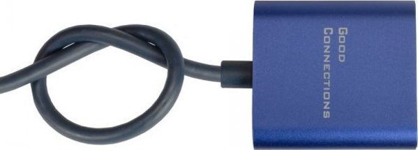 Προσαρμογέας AV Alcasa Alcasa MDP-HDMI2 καλώδιο προσαρμογέα 0,2 m Mini DisplayPort HDMI Μαύρο, Μπλε