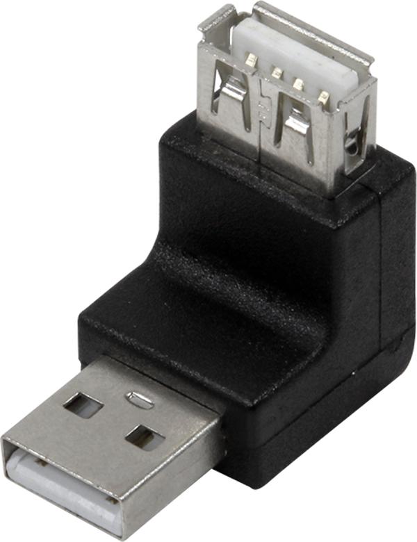 Προσαρμογέας USB LogiLink USB - USB Μαύρο (AU0027)