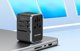 Παγκόσμιος ταξιδιωτικός αντάπτορας 65W Vention FJFB0 GaN 2xUSB-C 2xUSB-A (μαύρο)
