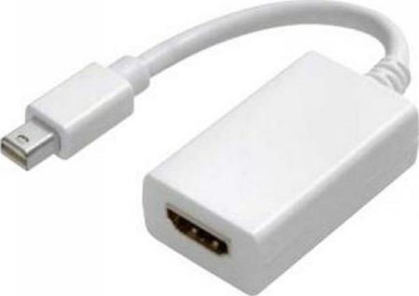 Προσαρμογέας AV Vivanco DisplayPort - HDMI λευκός