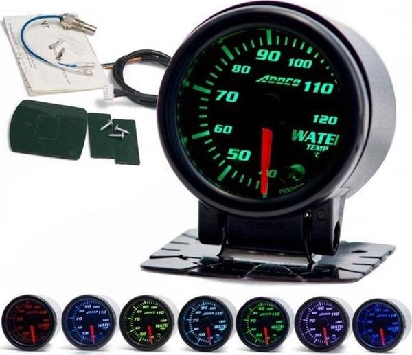 ADDCO Μανόμετρο Θερμοκρασίας Νερού 52mm με Αισθητήρα για Αυτοκίνητο