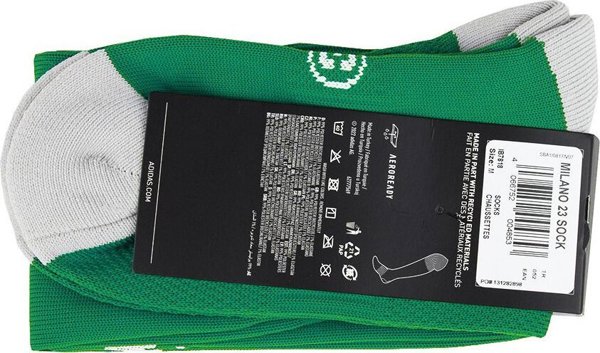 Κάλτσες ποδοσφαίρου Adidas Milano 23 πράσινες IB7819 34-36