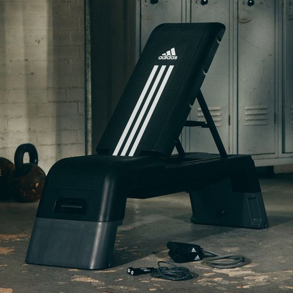 Ρυθμιζόμενο STEP ADIDAS με λειτουργία πάγκου ADP-15070BK
