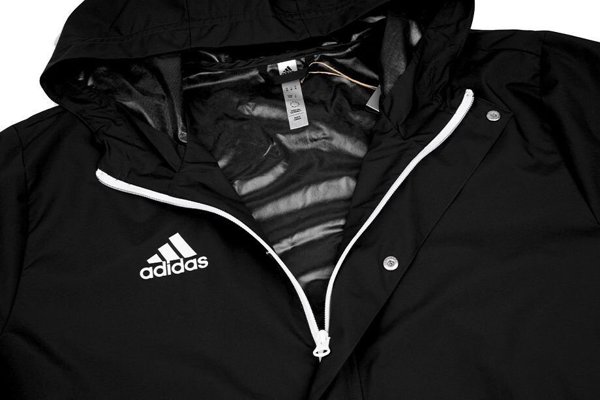 Adidas Entrada 22 All-Weather - Παιδικό μπουφάν, μαύρο, 152cm (IK4014)