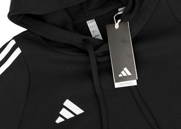 Ανδρική μπλούζα με κουκούλα Adidas Tiro 24 Sweat μαύρη IJ7673 L