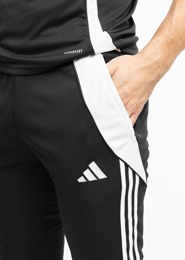 Ανδρικό παντελόνι Adidas Tiro 24 3/4 μαύρο IJ7671 S