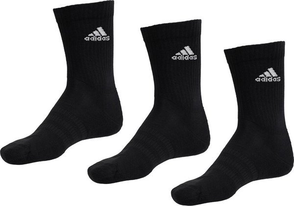 Κάλτσες Adidas adidas Cushioned Crew Socks 3P μαύρες IC1310 43-45