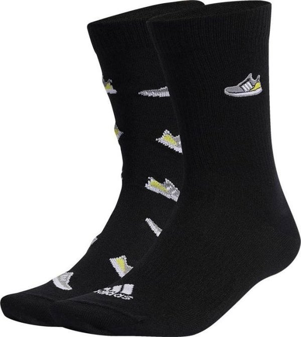 Adidas Run X Ultraboost Αθλητικές Κάλτσες 2 Ζεύγη IC1286 Με Graphic Μοτίβο