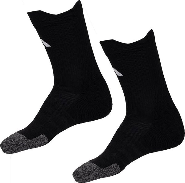 Κάλτσες Adidas Football Crew Performance μαύρες HN8836 37-39