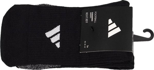 Κάλτσες Adidas Football Crew Performance μαύρες HN8836 37-39