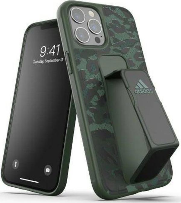Adidas Adidas SP Grip Case Leopard iPhone 12 Pro Max πράσινο/zielony 43723