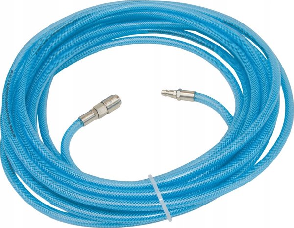 ADLER ΑΠΛΟΣ ΣΩΛΗΝΑΣ PVC 10mm * 15m ΜΕ ΣΥΝΔΕΣΜΟΥΣ