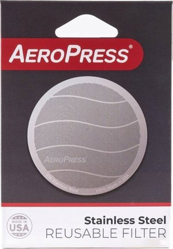 Aero Press Φίλτρο AeroPress Από Ανοξείδωτο Χάλυβα Για Καφετιέρα
