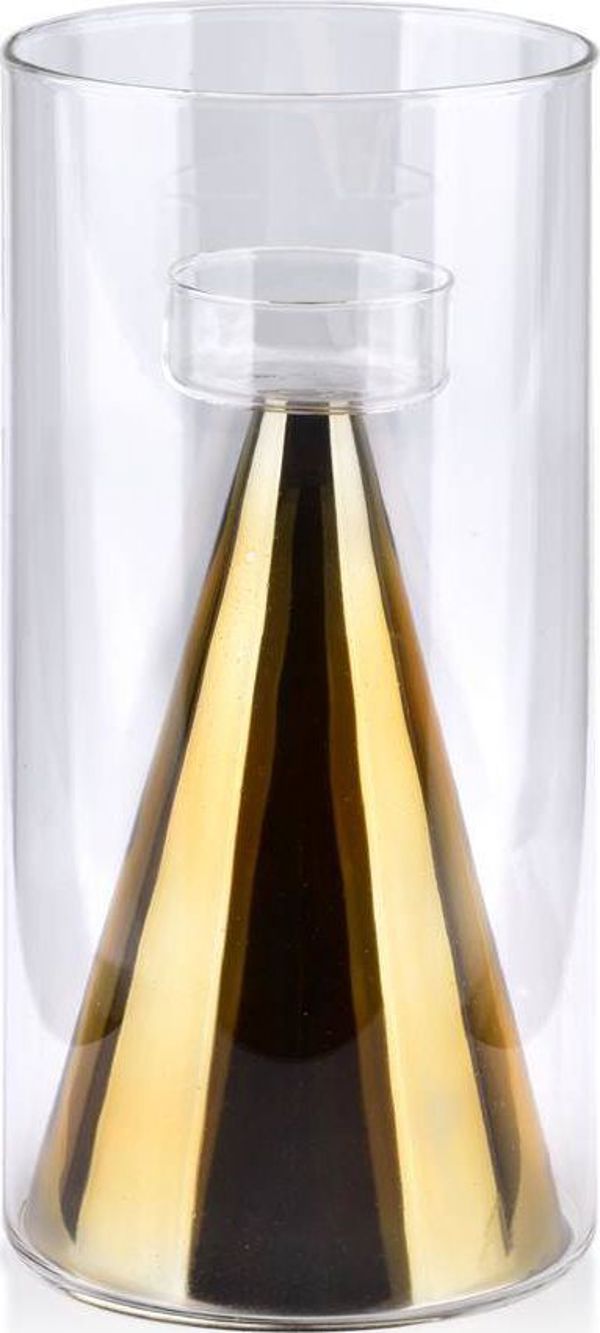 Κηροπήγιο Affek Design RITA GOLD 12x12x25cm 8348855 5902643367487
