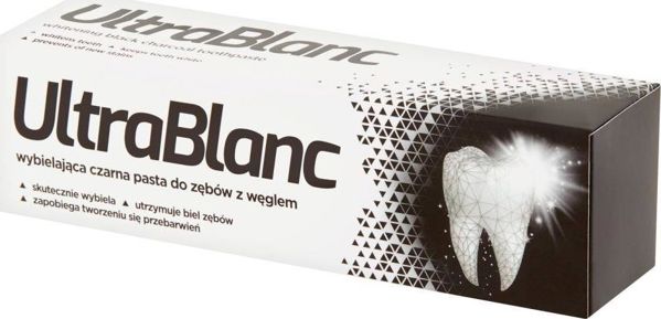 Aflofarm UltraBlanc Λευκαντική Οδοντόκρεμα με Ενεργό Άνθρακα, 75ml