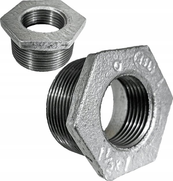 AGAflex Σύνδεσμος με σπείρωμα /μείωση/ 1 1/2 X 1 ΓΑΛΒΑΝΙΣΜΕΝΟ