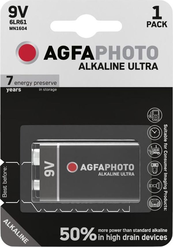 AgfaPhoto Battery 6LR61 1 τεμ.