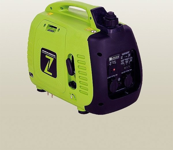 Γεννήτρια Zipper ZI-STE2000IV Βενζίνης Inverter 2200W, 230V, 1-Φασική, Μαύρο/Πράσινο