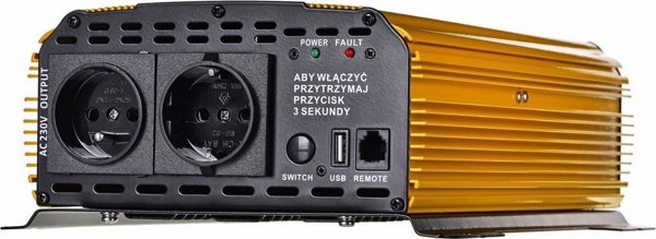 Μετατροπέας Volt SINUS PLUS 4000 12/230V (2000/4000W) + ΤΗΛΕΧΕΙΡΙΣΤΗΡΙΟ