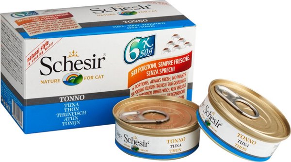 Agras Pet Foods SCHESIR M-Pack Τόνος 6x50g