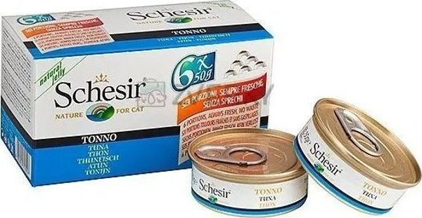 Agras Pet Foods SCHESIR M-Pack Τόνος 6x50g