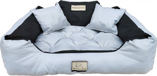 AIO FACTORY Κρεβάτι Κατοικιδίου KINGDOG 75x65 Ανοιχτό Γκρι