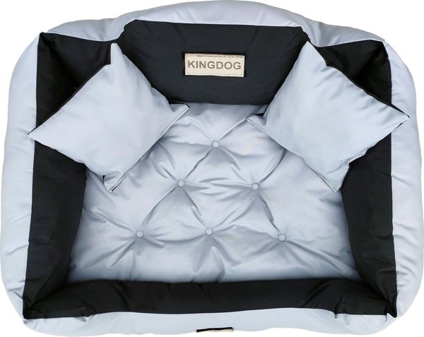 AIO FACTORY Κρεβάτι Κατοικιδίου KINGDOG 75x65 Ανοιχτό Γκρι