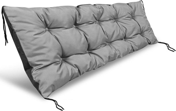 AIO Europe Γκρι μαξιλάρι κήπου 120x40 cm