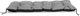 AIO Europe Γκρι μαξιλάρι κήπου 120x40 cm