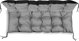 AIO Europe Γκρι μαξιλάρι κήπου 120x40 cm