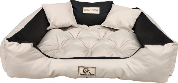 AIO FACTORY Προσωποποιημένο κρεβάτι KINGDOG 75x65 μπεζ