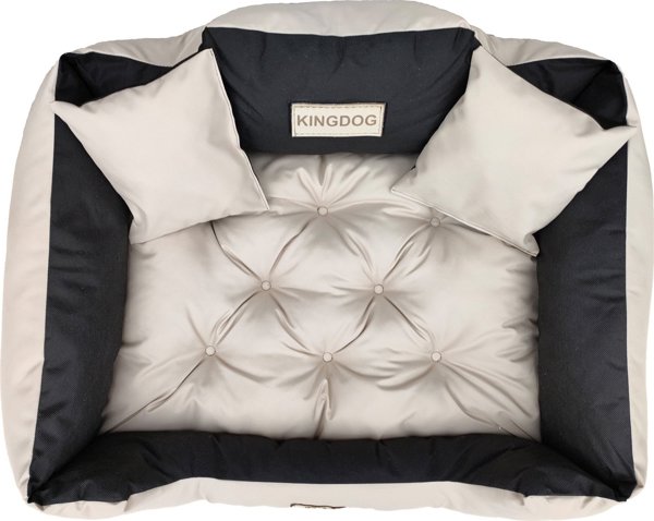 AIO FACTORY Προσωποποιημένο κρεβάτι KINGDOG 75x65 μπεζ