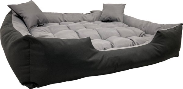 AIO Europe Κρεβάτι σκύλου ECCO 130x100 / 145x115 cm γκρι-μαύρο