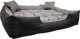 AIO Europe Κρεβάτι σκύλου ECCO 130x100 / 145x115 cm γκρι-μαύρο