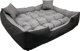 AIO Europe Κρεβάτι σκύλου ECCO 130x100 / 145x115 cm γκρι-μαύρο