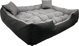 AIO Europe Κρεβάτι σκύλου ECCO 130x100 / 145x115 cm γκρι-μαύρο